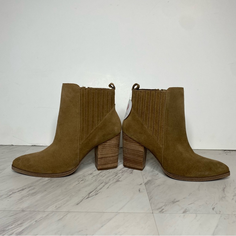 New! Blondo Reese Waterproof Suede Bootie 7M - Picture 8 of 15